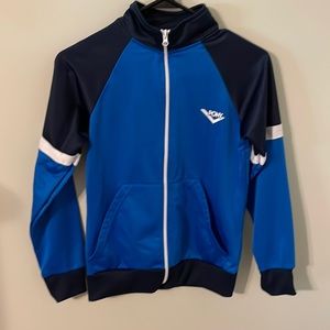 Track style light weight jacket